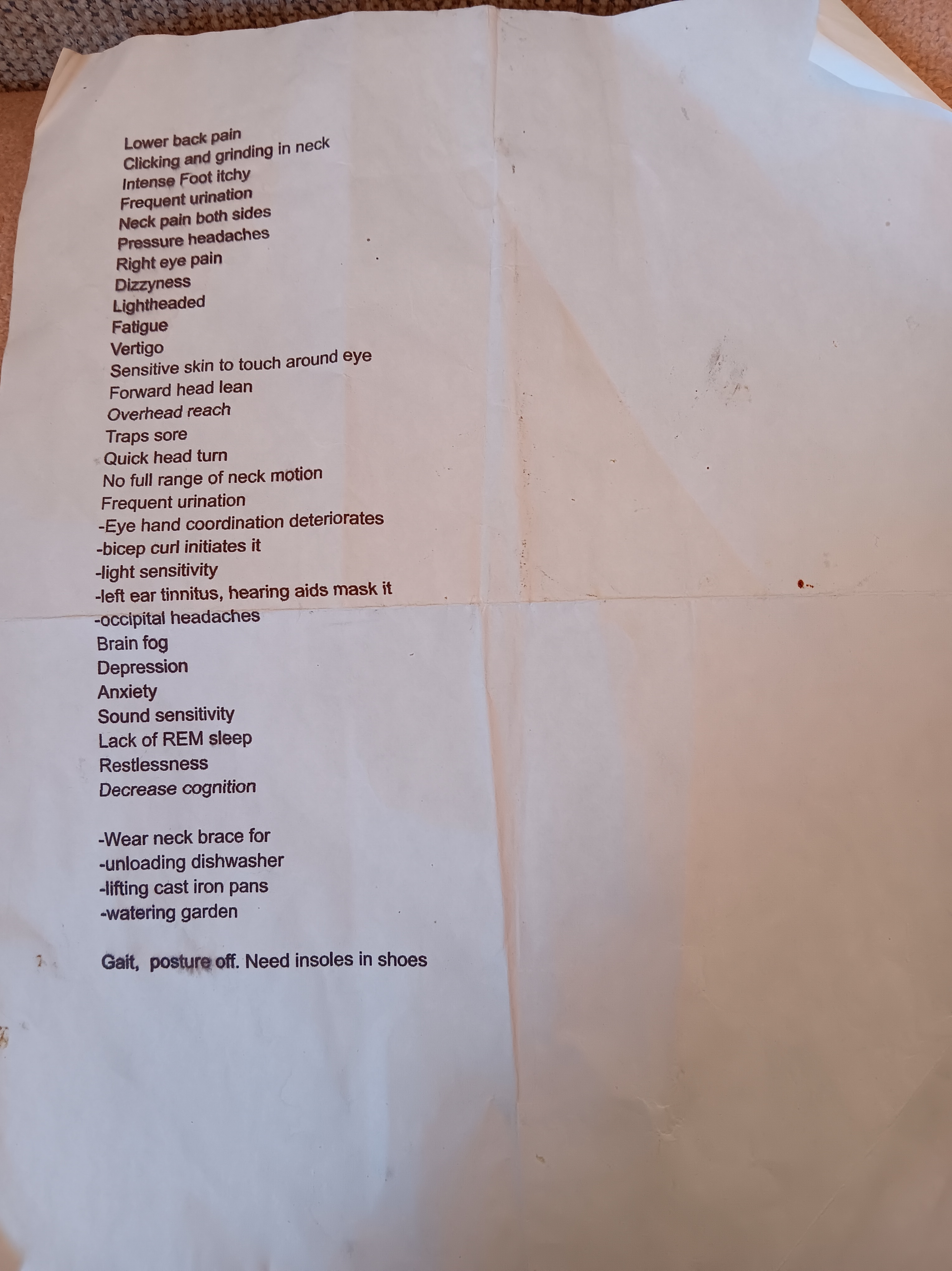 2021 total body symptoms before surgery